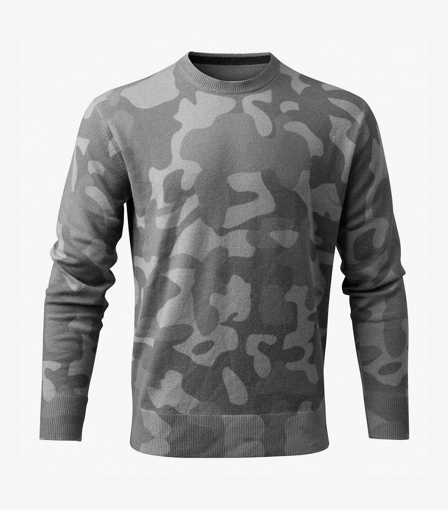 Camo cashmere cheap sweater