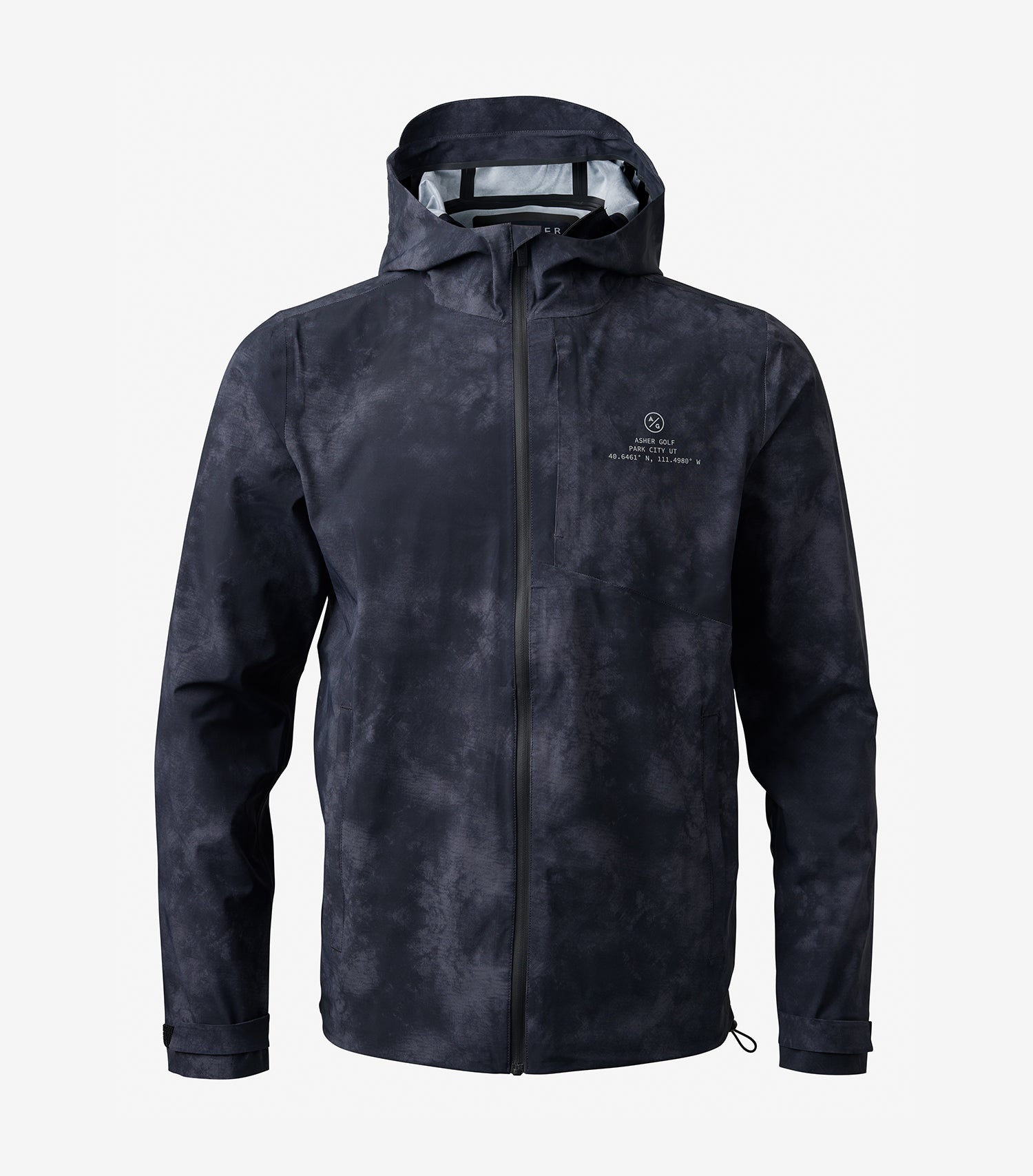 Mens golf rain jacket with hood on sale