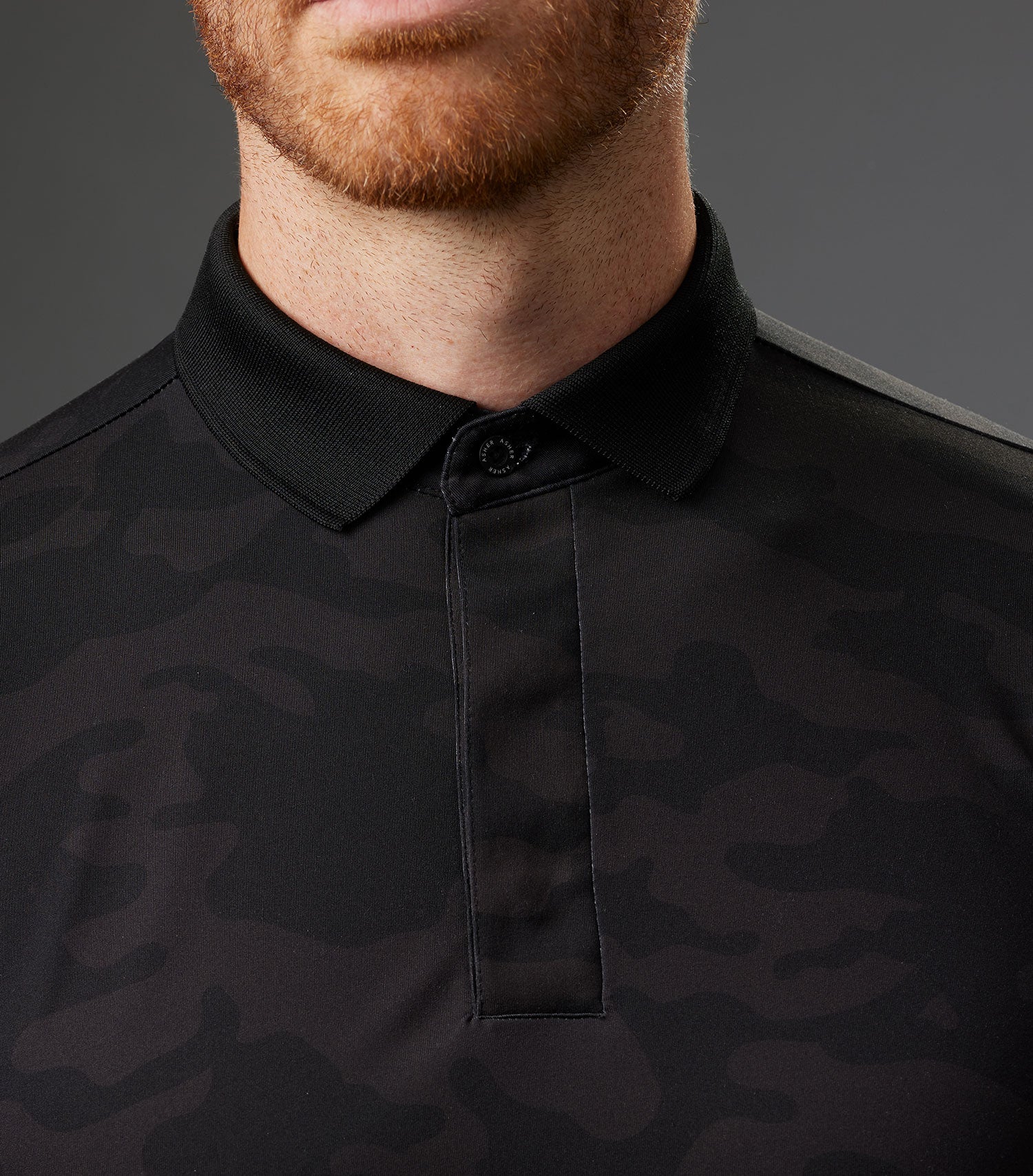 Camo golf hot sale shirt