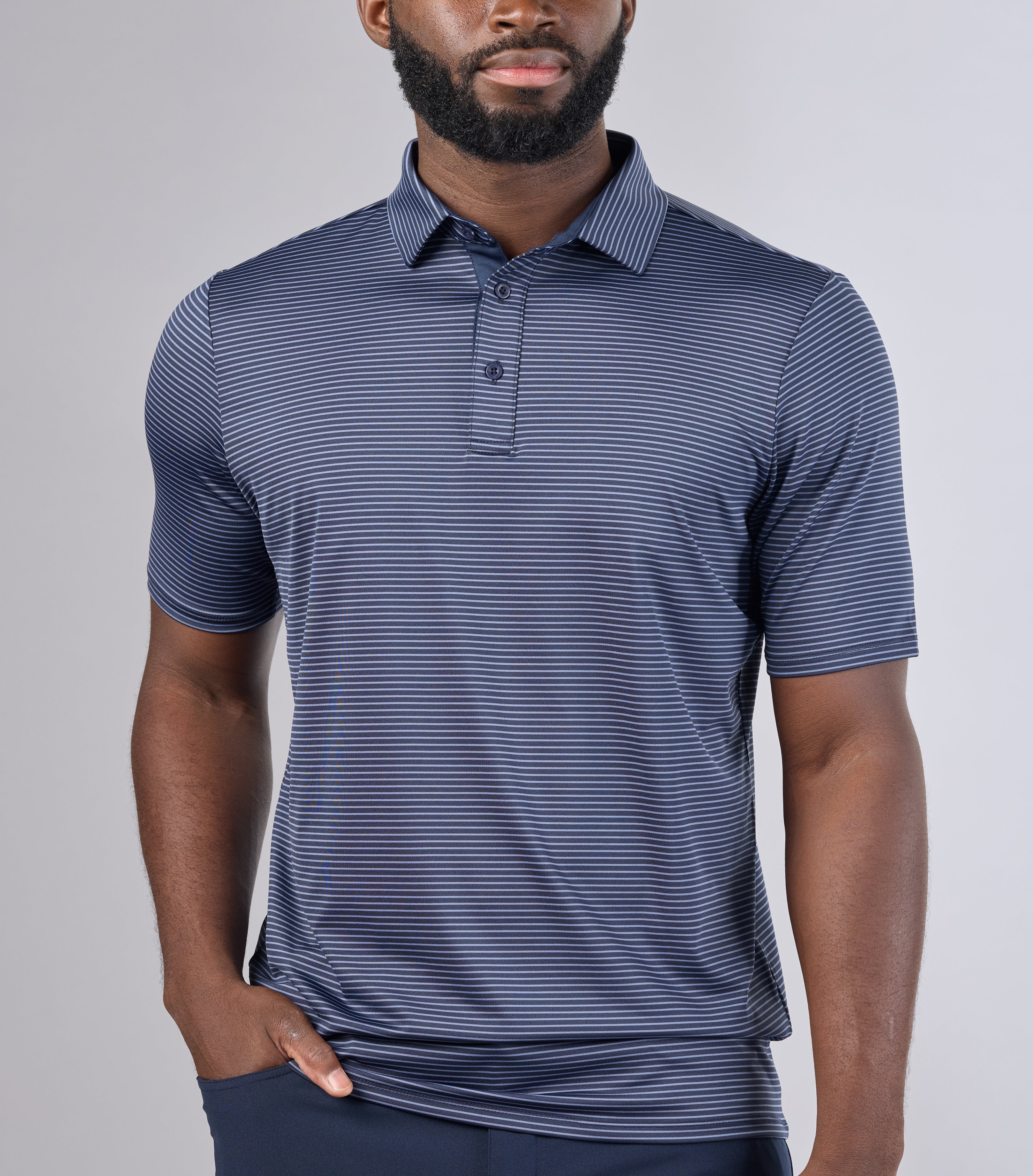 Track Stripe Polo